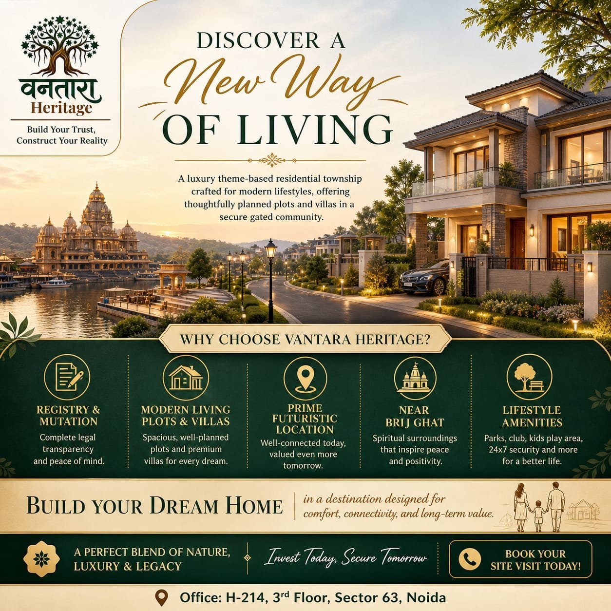 Vantara Heritage Villa Plots Brijghat
